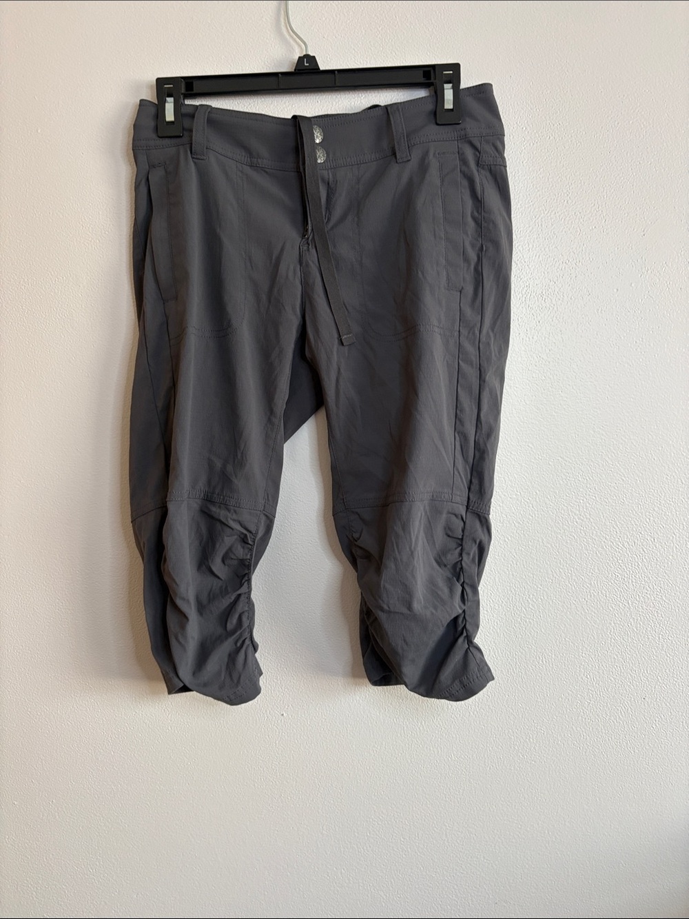 Prana Men's Gray Cropped Jogger Pants